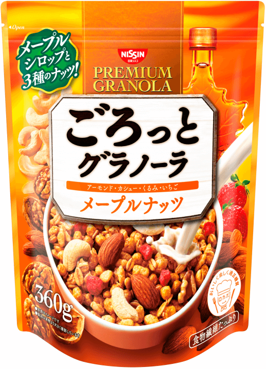 ごろっとグラノーラ メープルナッツ