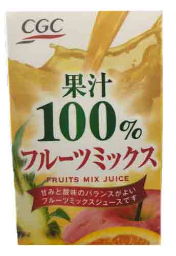 ＣＧＣフルーツミックスジュース