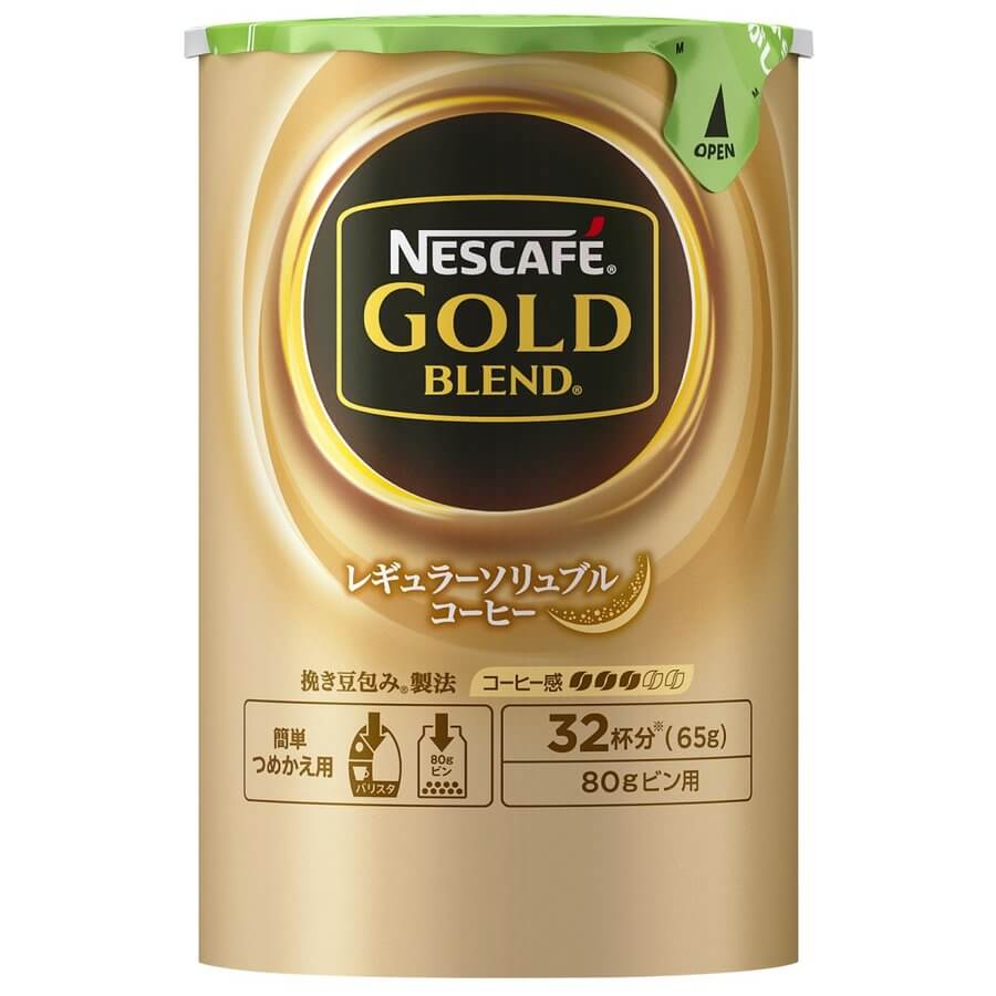 Nescafe Gold Blend レギュラーソリュブルコーヒー
