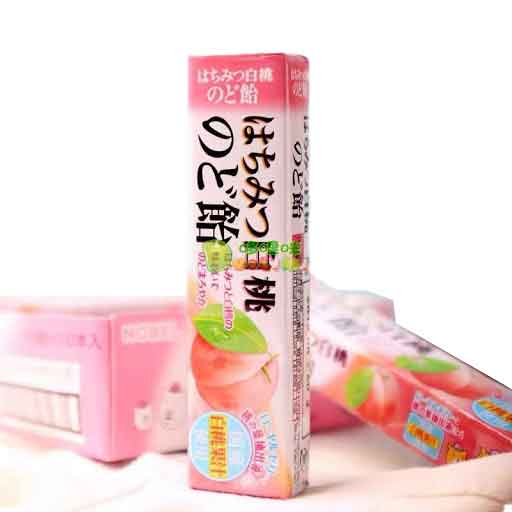 はちみつ白桃のど飴スティックタイプ ノーベル 