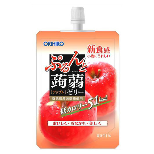ぷるんと蒟蒻ゼリー アップル