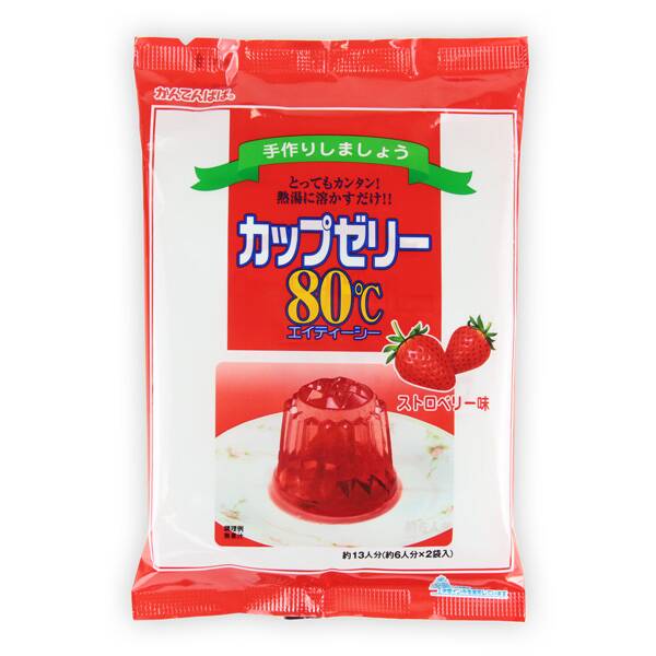 カップゼリー８０℃ストロベリー味