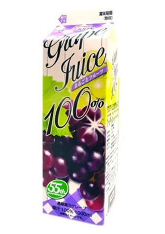 近藤乳業Grape Juice 100%