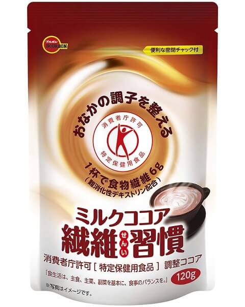ブルボン ミルクココア繊維習慣 