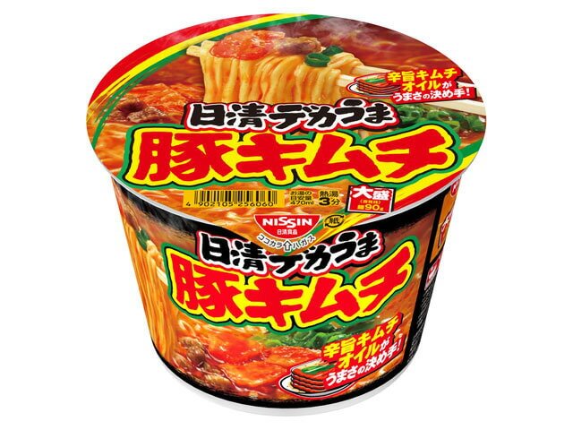 日清 デカうま 豚キムチ