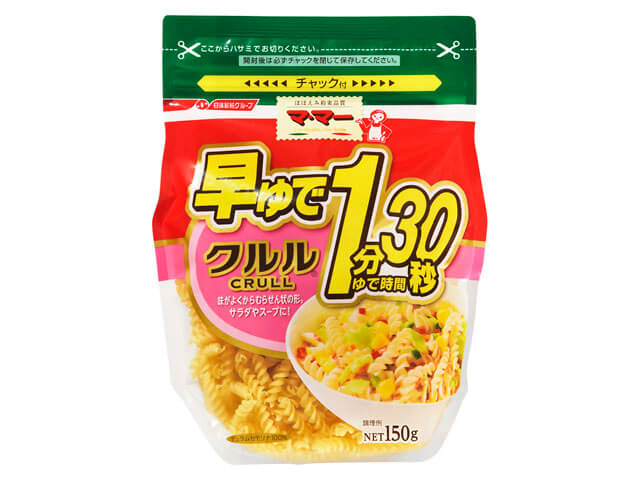 マ・マー 早ゆで1分30秒 クルル