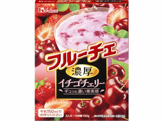 フルーチェ濃厚イチゴチェリー