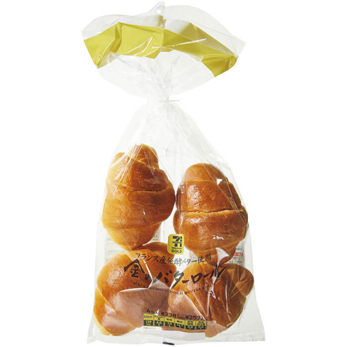 セブンプレミアムゴールド金のバターロール
