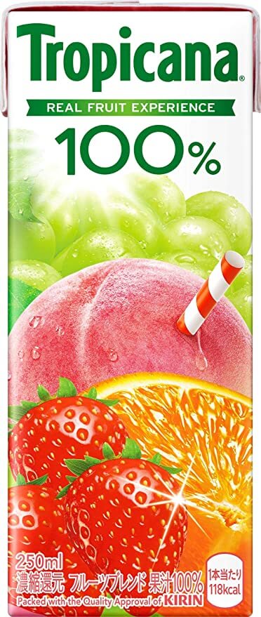 Tropicana Real Fruit Experience 100%