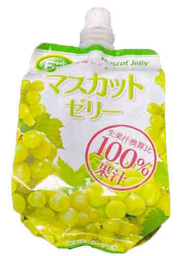マスカットゼリー　果汁１００％