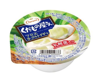 くだもの屋さんアロエヨーグルトデザート