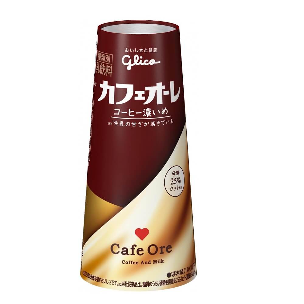 グリコ　カフェオーレ コーヒー濃いめ 180ml