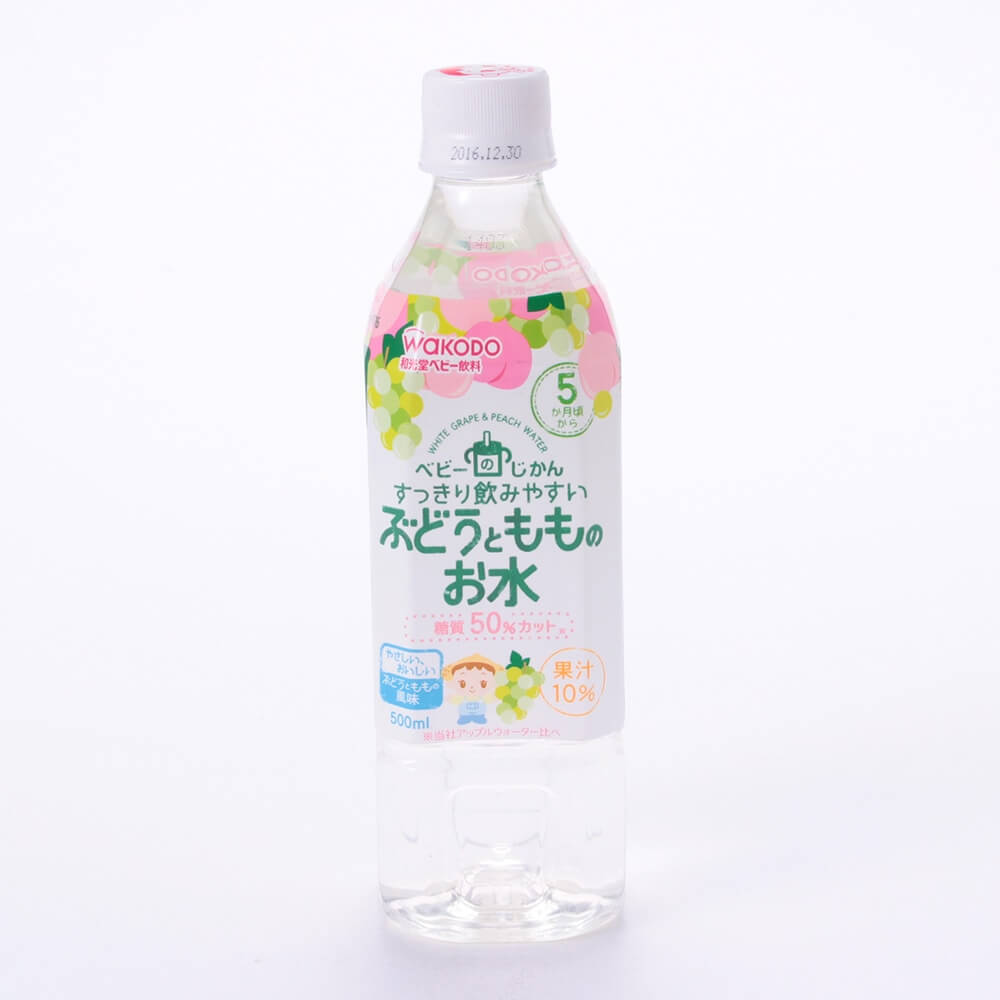 ベビーのじかん　ぶどうともものお水